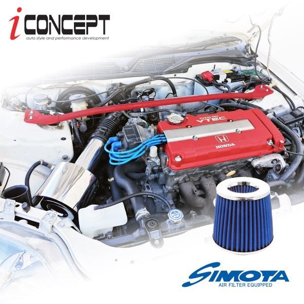 iConcept インテーク・エアフィルターキット（シビック タイプR EK9）・ブルー