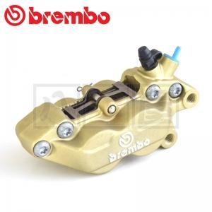 BREMBO（ブレンボ）4ピストンキャリパー P4 30/34mm 40mm ゴールド 右用
