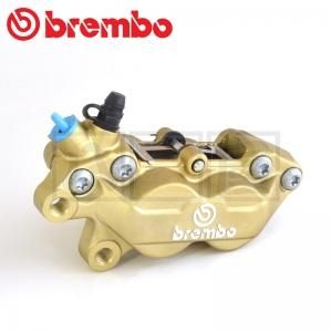 BREMBO（ブレンボ）4ピストンキャリパー P4 30/34mm 40mm ゴールド 左用