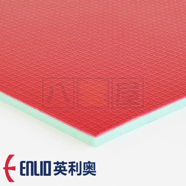 ENLIO 卓球フロアマット（ITTF公認無し）5.0mm レッド