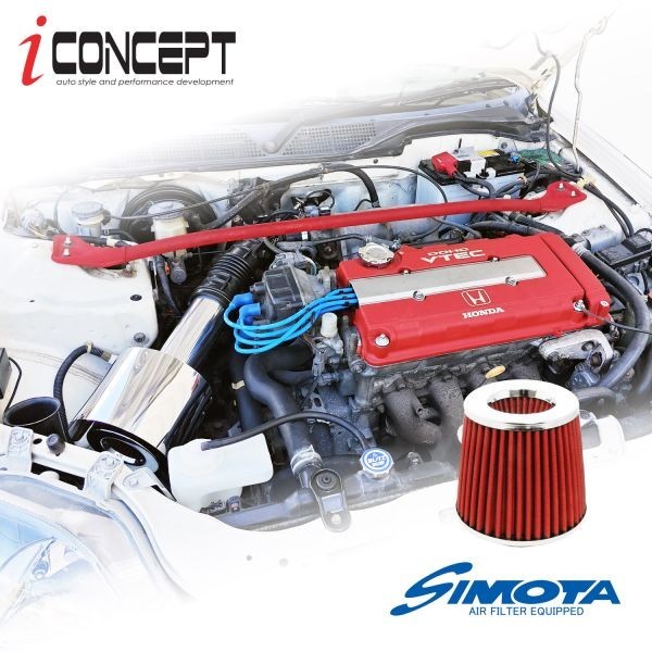 iConcept インテーク・エアフィルターキット（シビック タイプR EK9）・レッド